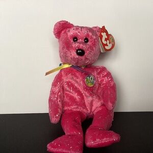 TY Beanie Baby: Decade the Bear July 2003. New